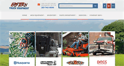Desktop Screenshot of easterntruckequipment.com